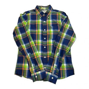 Abercrombie & Fitch Long Sleeve Button Down Oxford Shirt Size M